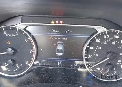 2022 Nissan Altima Sr Vc-Turbo Fwd z USA, uszkodzony, nr VIN 1N4AL4CV4NN336079